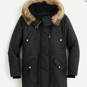 J. Crew Perfect Parka with Pimaloft Small